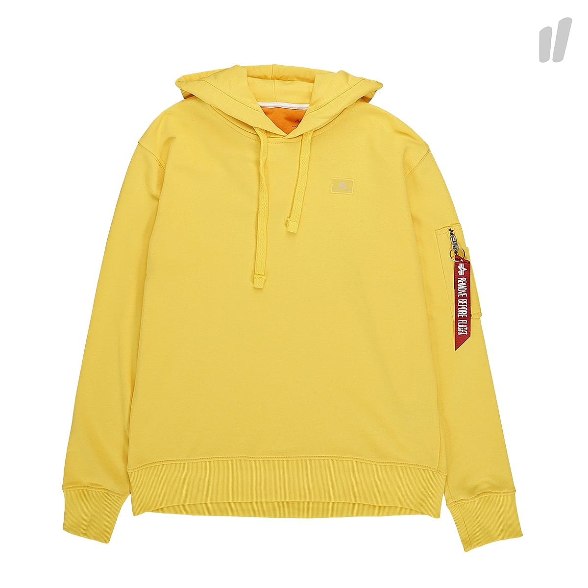 Alpha Industries X-Fit Hoody Prime Yellow Hoodies 158321 / 229 | Overkill