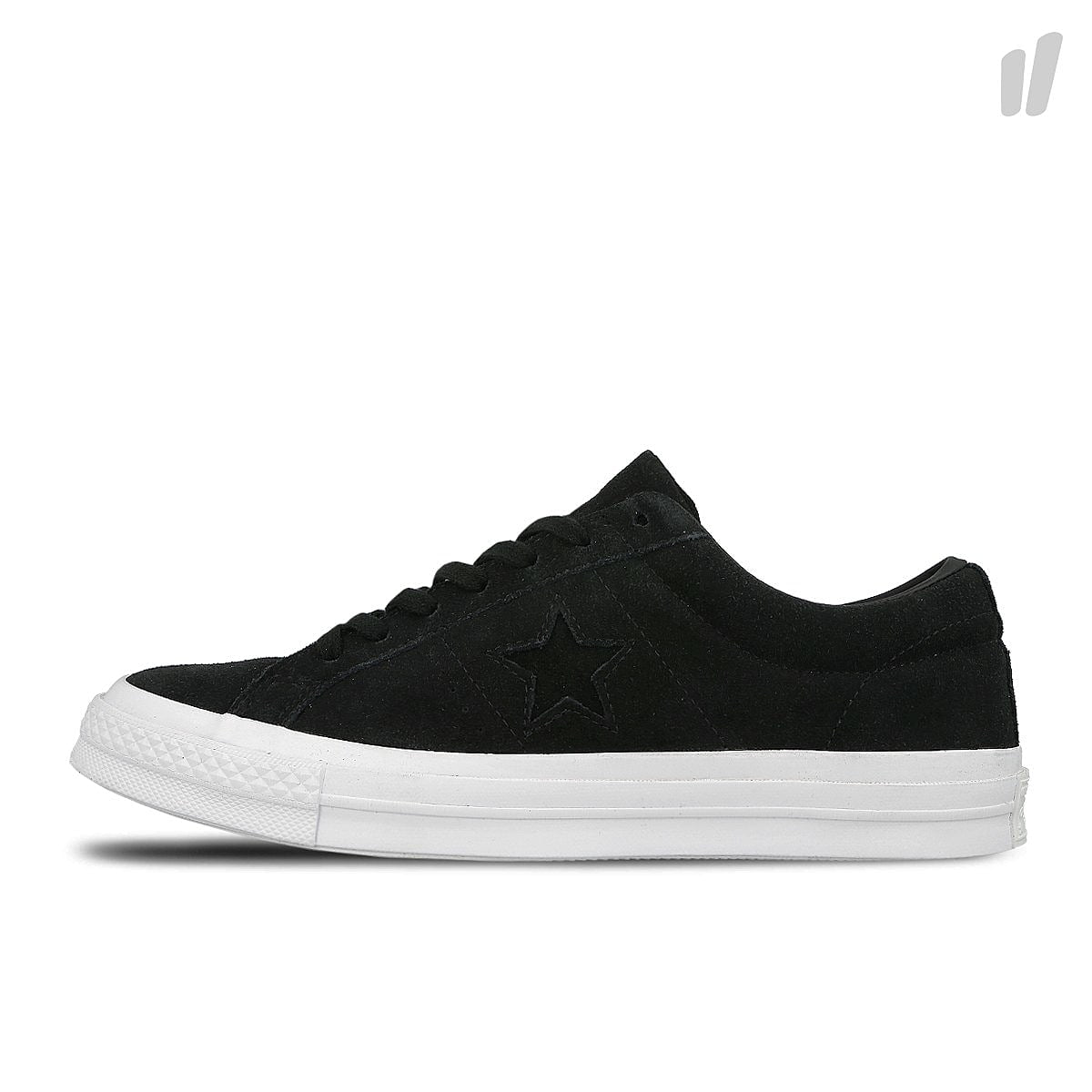 Converse one star ox Black-Black-White Sneakers 158482C | Overkill