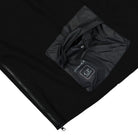 C.P. Company Metropolis Series Double Mixed Zipped Hoodie Black Hoodies Detail view 1 | Overkill