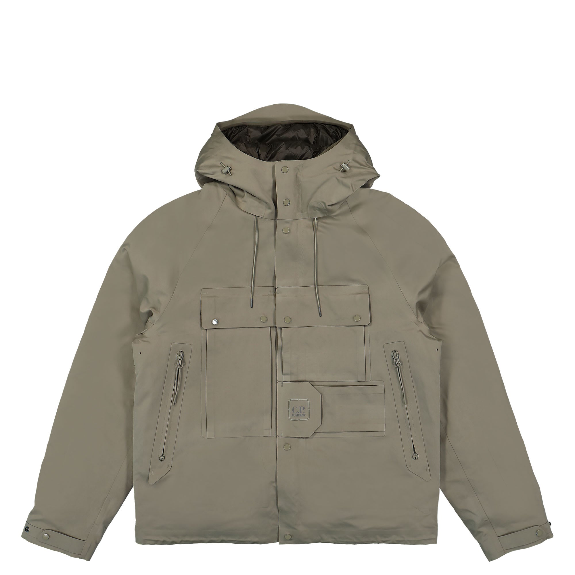 C.P. Company Metropolis Series A.A.C. Hooded Jacket Silver Sage Jackets 15CLOW011A006258A 335 | Overkill