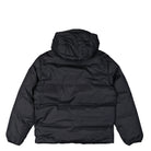 C.P. Company Metropolis Series Baffled Hooded Down Jacket Black Puffer Jackets Material | Overkill