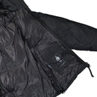 C.P. Company Metropolis Series Baffled Hooded Down Jacket Black Puffer Jackets Detail view 1 | Overkill