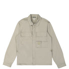 C.P. Company Metropolis Series Gabardine Pocket Shirt Silver Sage Shirts 15CLSH042A-006472A 335 | Overkill