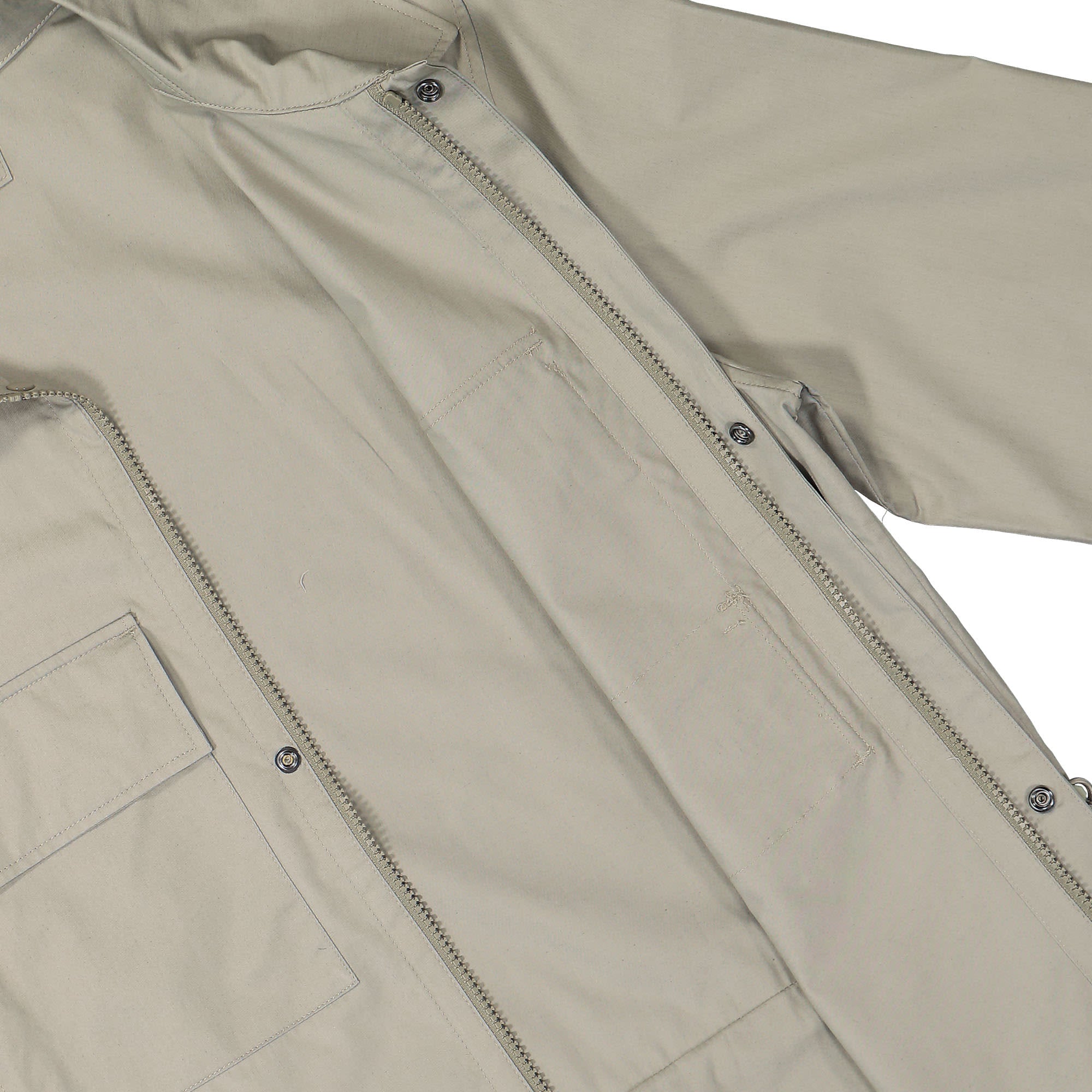 C.P. Company Metropolis Series Gabardine Pocket Shirt Silver Sage Shirts Detail view 2 | Overkill