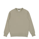 C.P. Company Stretch Fleece Logo Badge Sweatshirt Silver Sage Sweatshirts 15CLSS230A-006452W 335 | Overkill