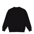 C.P. Company Stretch Fleece Logo Badge Sweatshirt Black Sweatshirts Material | Overkill