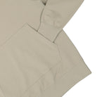 C.P. Company Metropolis Series Stretch Fleece Logo Hoodie Silver Sage Hoodies Detailfoto | Overkill