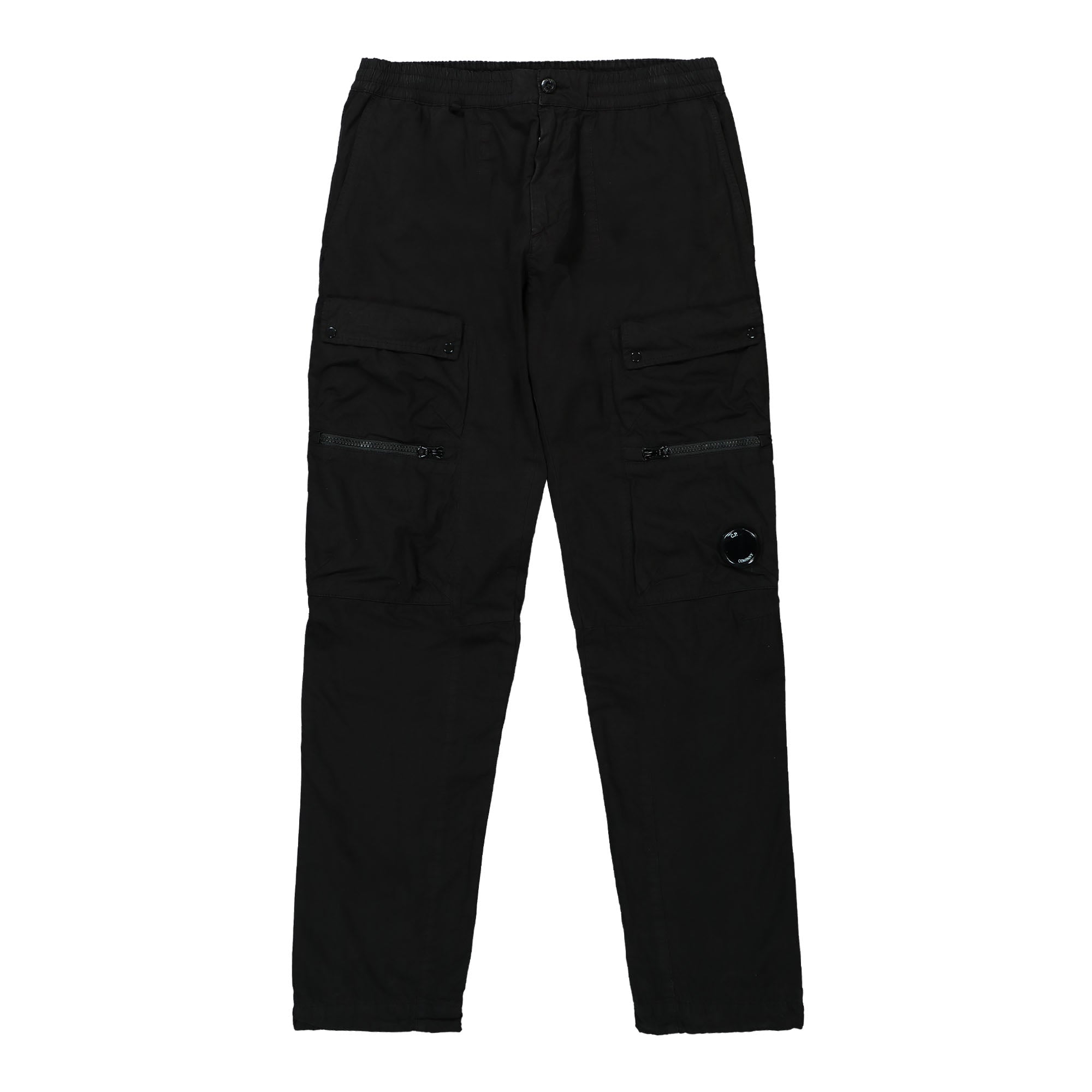 C.P. Company Microreps Regular Utility Pants Black Casual Pants 15CMPA121A-006134G 999 | Overkill