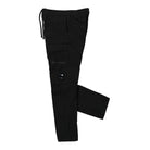 C.P. Company Microreps Regular Utility Pants Black Casual Pants Close-up | Overkill
