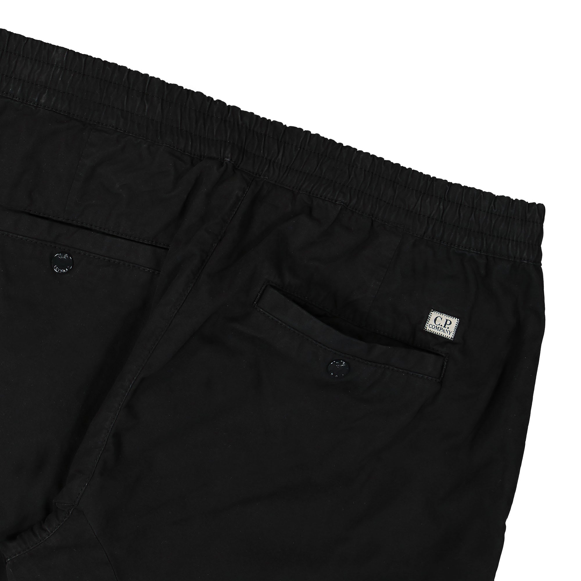 C.P. Company Microreps Regular Utility Pants Black Casual Pants Detail view 1 | Overkill