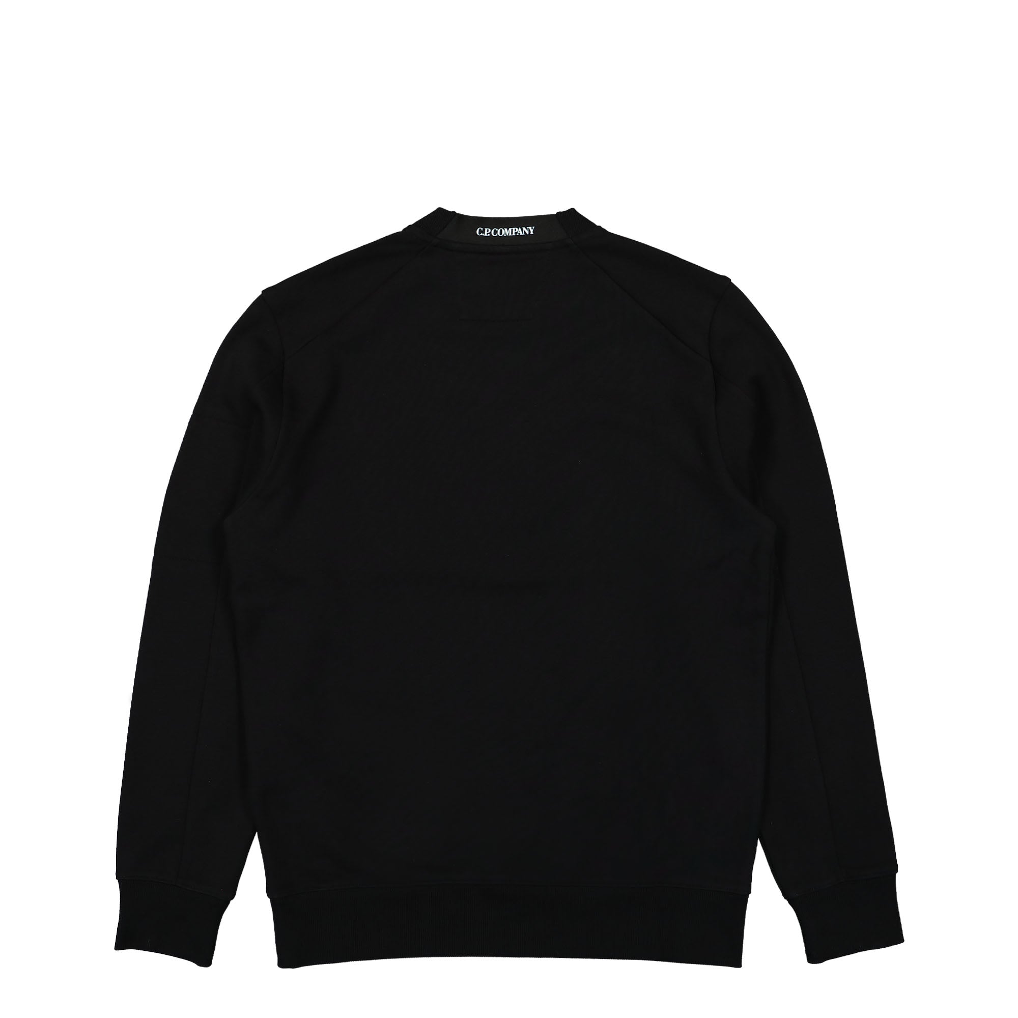 C.P. Company Diagonal Raised Fleece Lens Sweatshirt Black Sweatshirts Material | Overkill