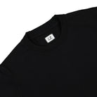 C.P. Company Diagonal Raised Fleece Lens Sweatshirt Black Sweatshirts Close-up | Overkill