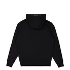 C.P. Company Diagonal Raised Fleece Hooded Sweatshirt Black Hoodies Material | Overkill