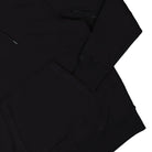 C.P. Company Diagonal Raised Fleece Hooded Sweatshirt Black Hoodies Detailfoto | Overkill