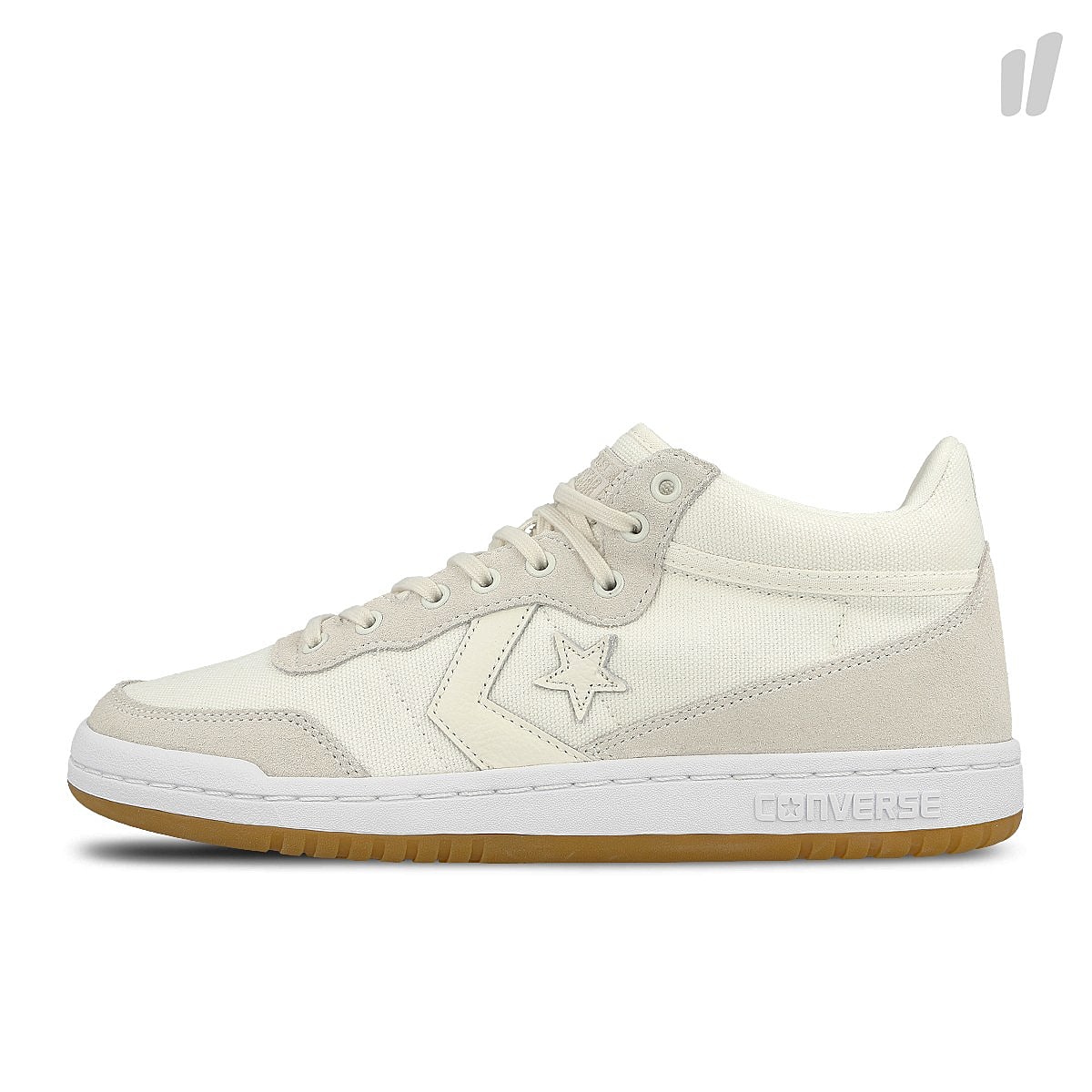 Converse fastbreak mid Egret-Egret-White Sneakers 160578C | Overkill