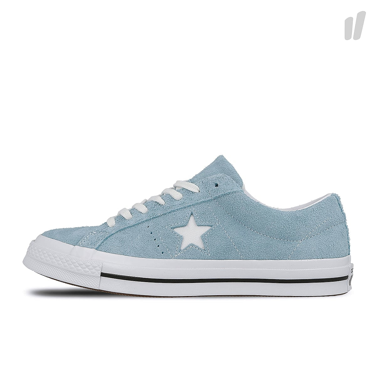Converse one star ox Shoreline Blue-White-White Sneakers 161575C | Overkill