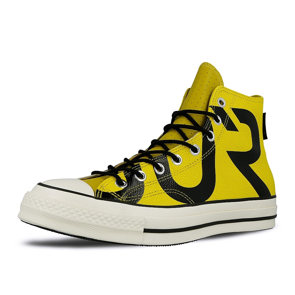 Converse chuck 70 high Bold Citron-Black-Egret Sneakers  Close Up | Overkill