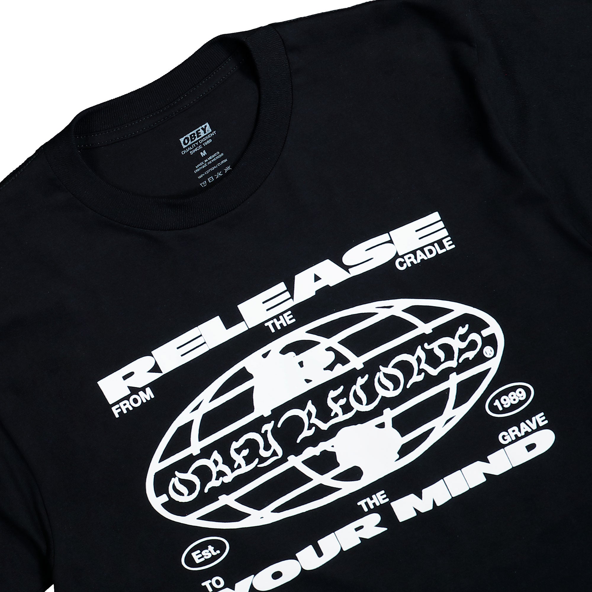 Obey Release Your Mind Longsleeves Black Longsleeves 163554314 Detailfoto | Overkill
