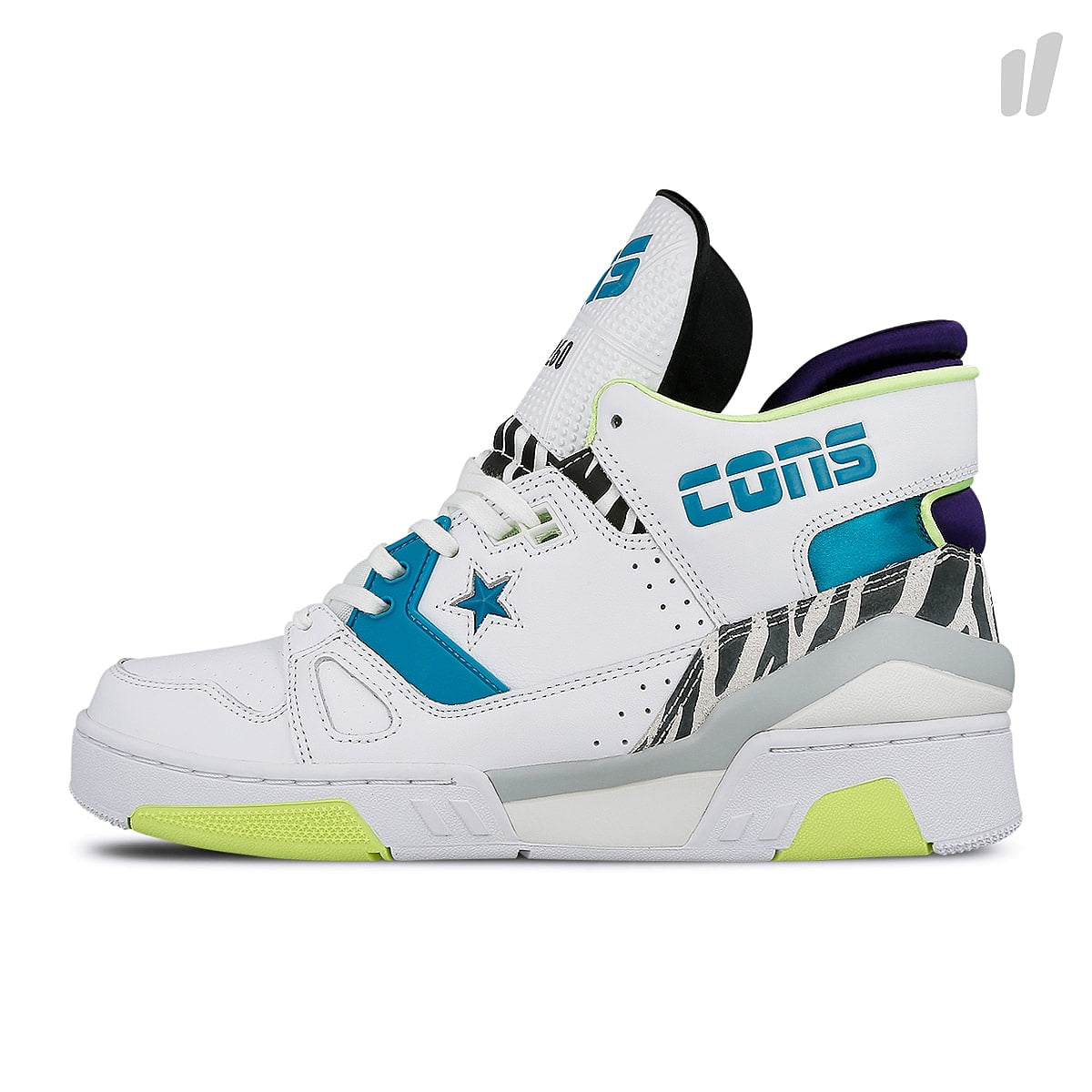 Converse erx 260 mid White-Rapid Teal-Court Purple Sneakers 163783C | Overkill