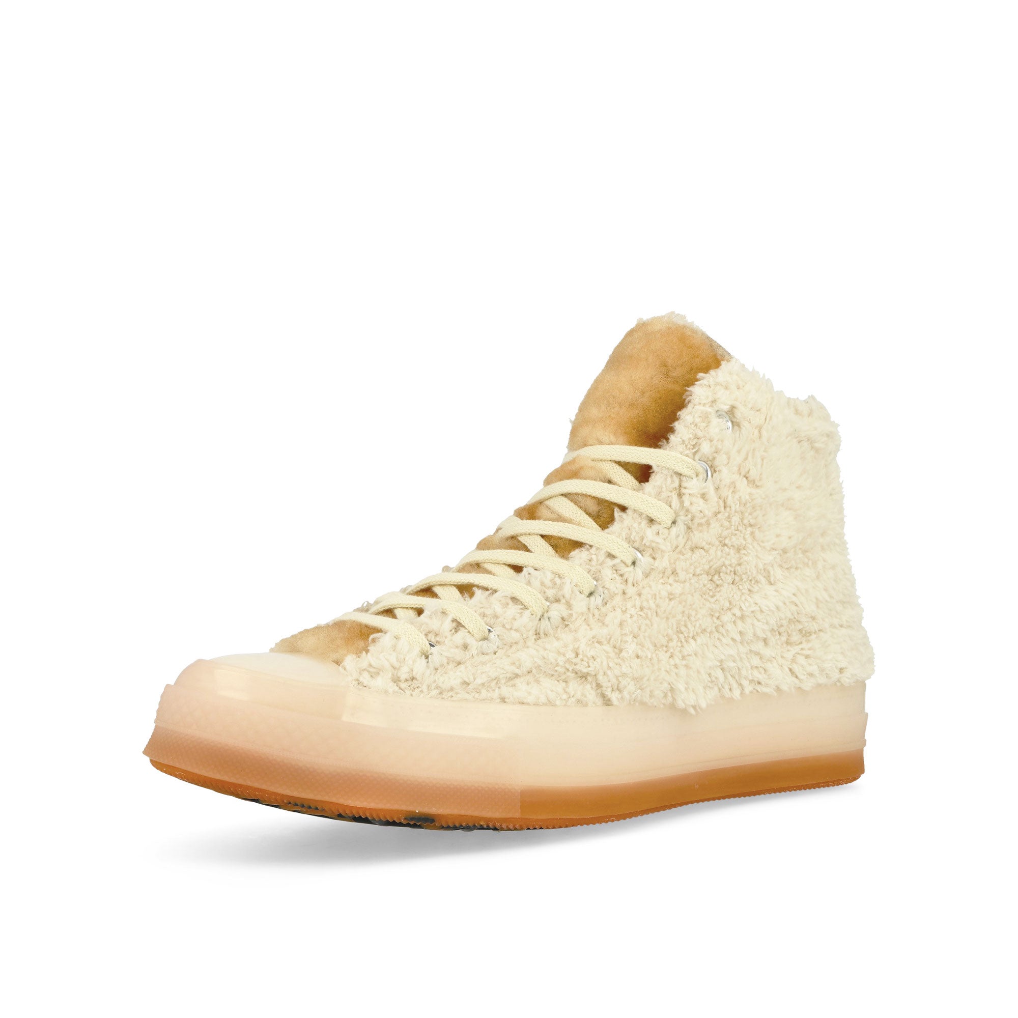 Converse Chuck 70 High Cloud Cream / White Swan / White High Top Sneakers  Close Up | Overkill