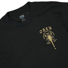 Obey Scorpion T-Shirt Black T-Shirts Material | Overkill