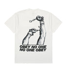 Obey No One Obey T-Shirt White T-Shirts Material | Overkill