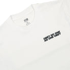 Obey No One Obey T-Shirt White T-Shirts Close-up | Overkill