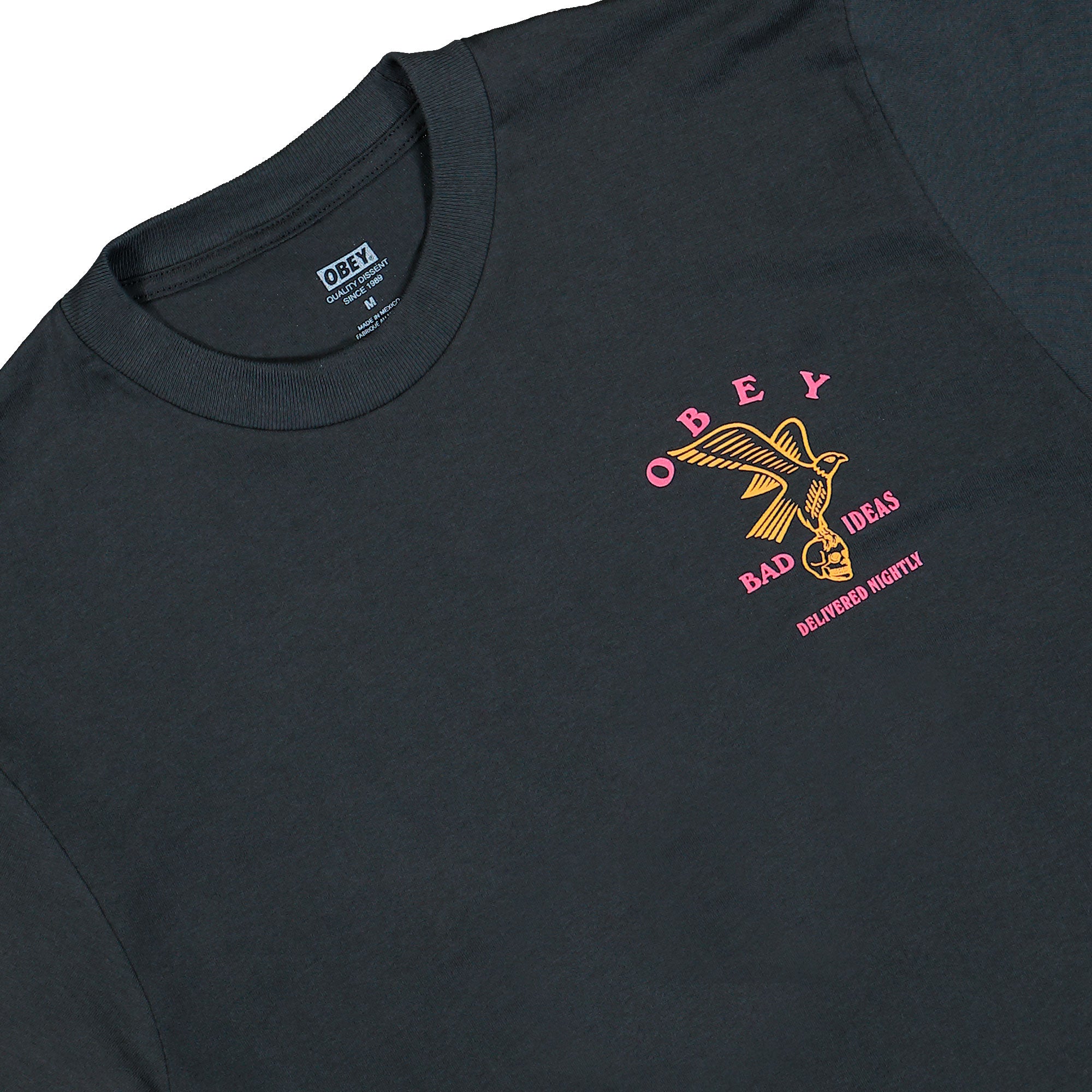 Obey Bad Ideas Eagle T-Shirt Vintage Black T-Shirt 165264268 / Vintage Black Detailfoto | Overkill
