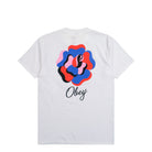 Obey Paper Rose T-Shirt White T-Shirts 165264300 Close-up | Overkill
