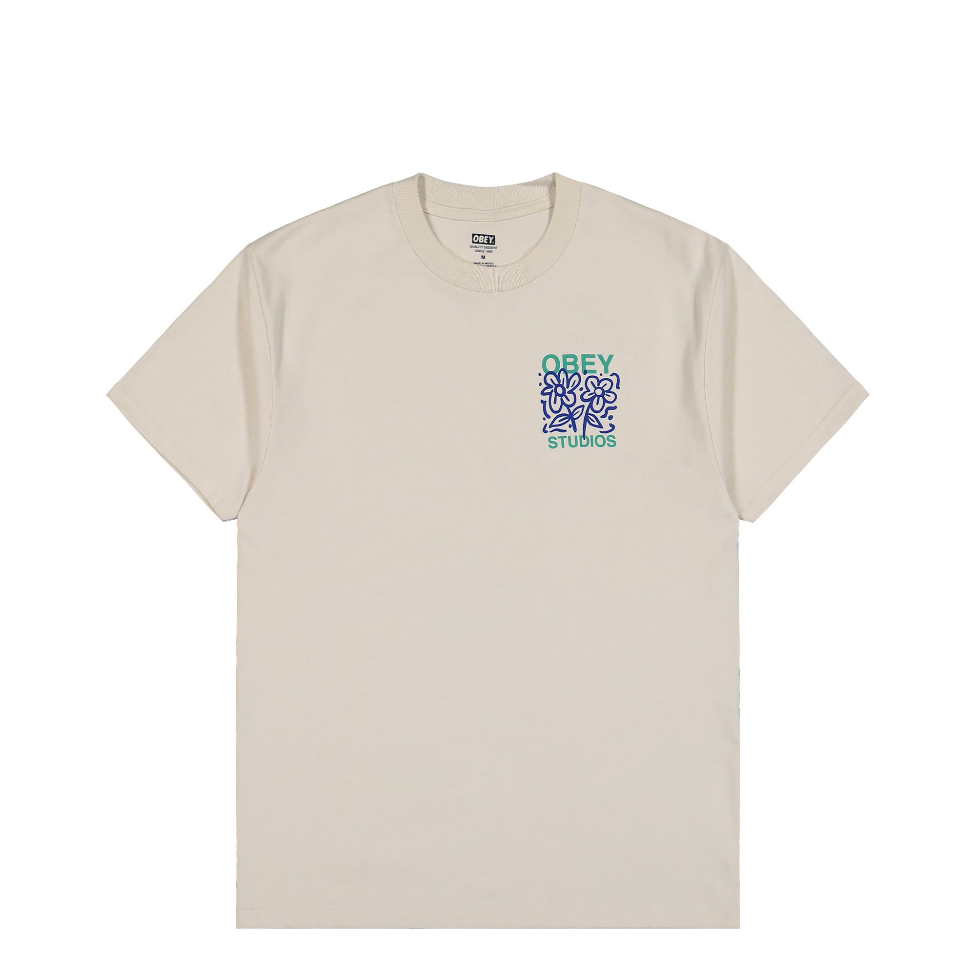 Obey Grown With Love T-Shirt Cream T-Shirts 165264366-CRM | Overkill