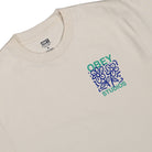 Obey Grown With Love T-Shirt Cream T-Shirts 165264366-CRM Detailfoto | Overkill