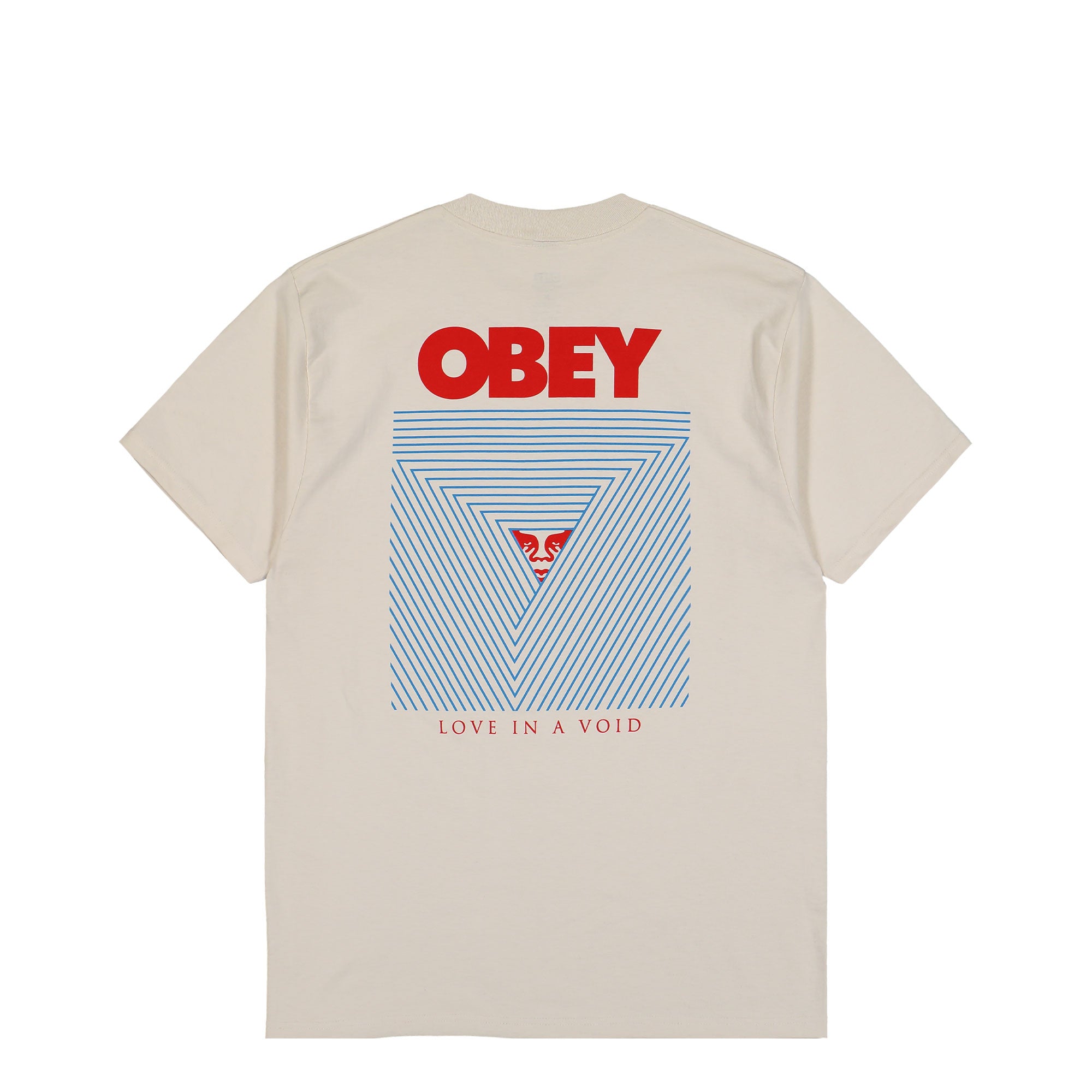 Obey Love In A Void T-Shirt Cream T-Shirts 165264389-CRM Close-up | Overkill