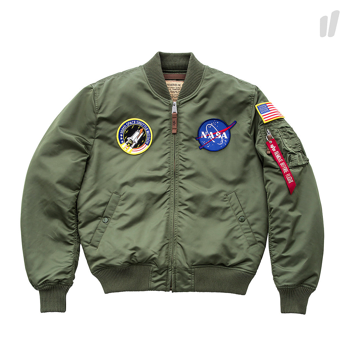 Alpha Industries ma-1 vf nasa Sage Green Jackets 166107 03 | Overkill