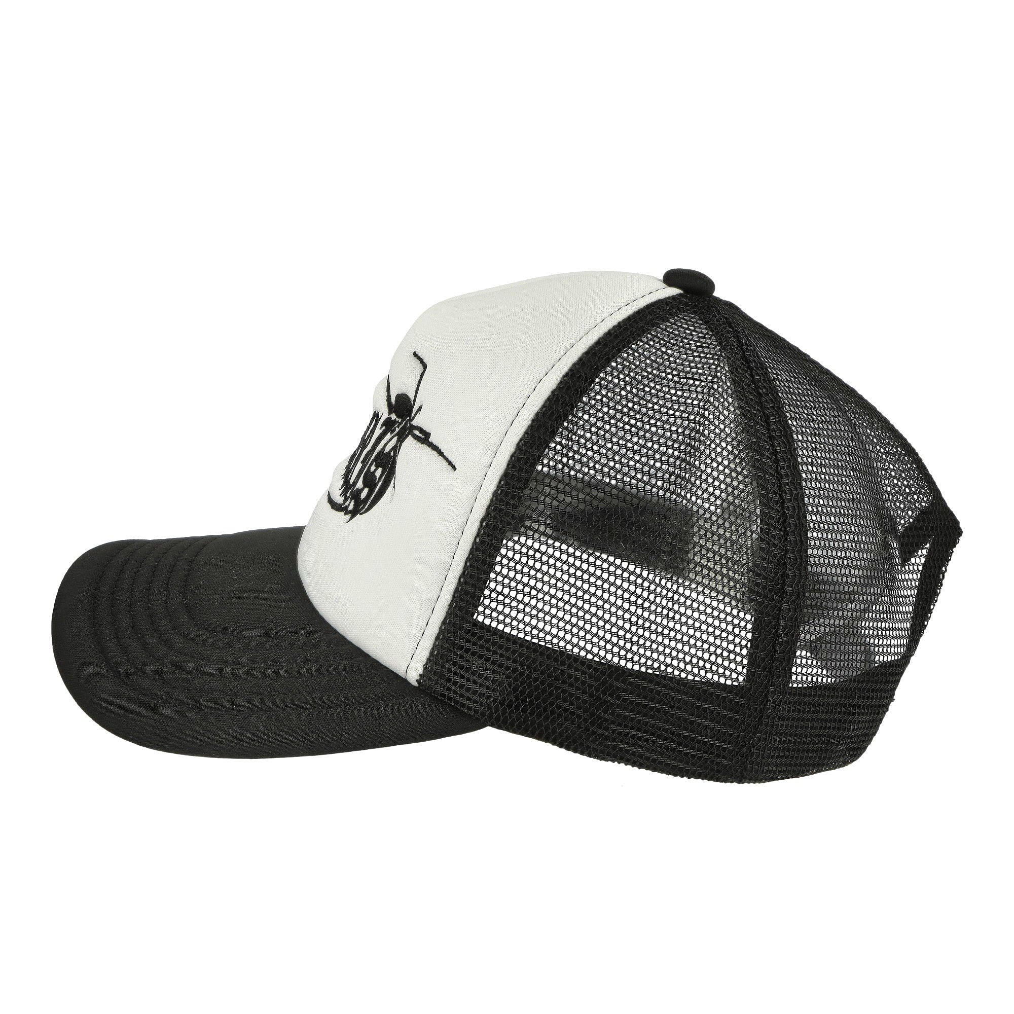 Wasted Paris Boiler Trucker Cap Black / White Caps  Material | Overkill