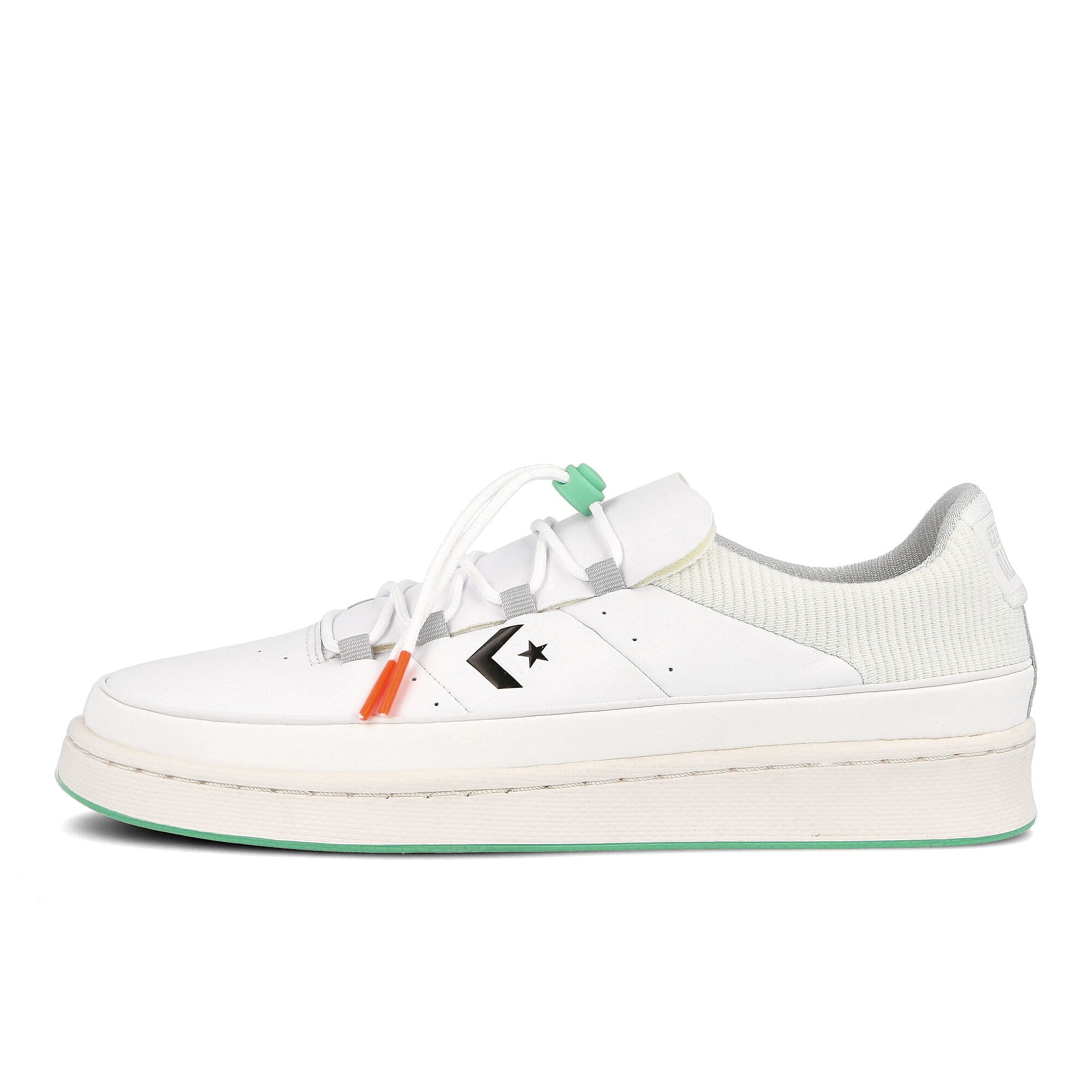 Converse pro leather ox White / Jet Stream / Black  166596C | Overkill