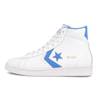 Converse pro leather mid White-Coast Blue-White Sneakers 166813C | Overkill