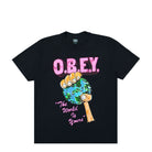 Obey The World Is Yours Tee Off Black T-Shirts 166913366 / Off Black | Overkill
