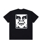 Obey Bold Icon Heavyweight Tee Off Black T-Shirts Close-up | Overkill
