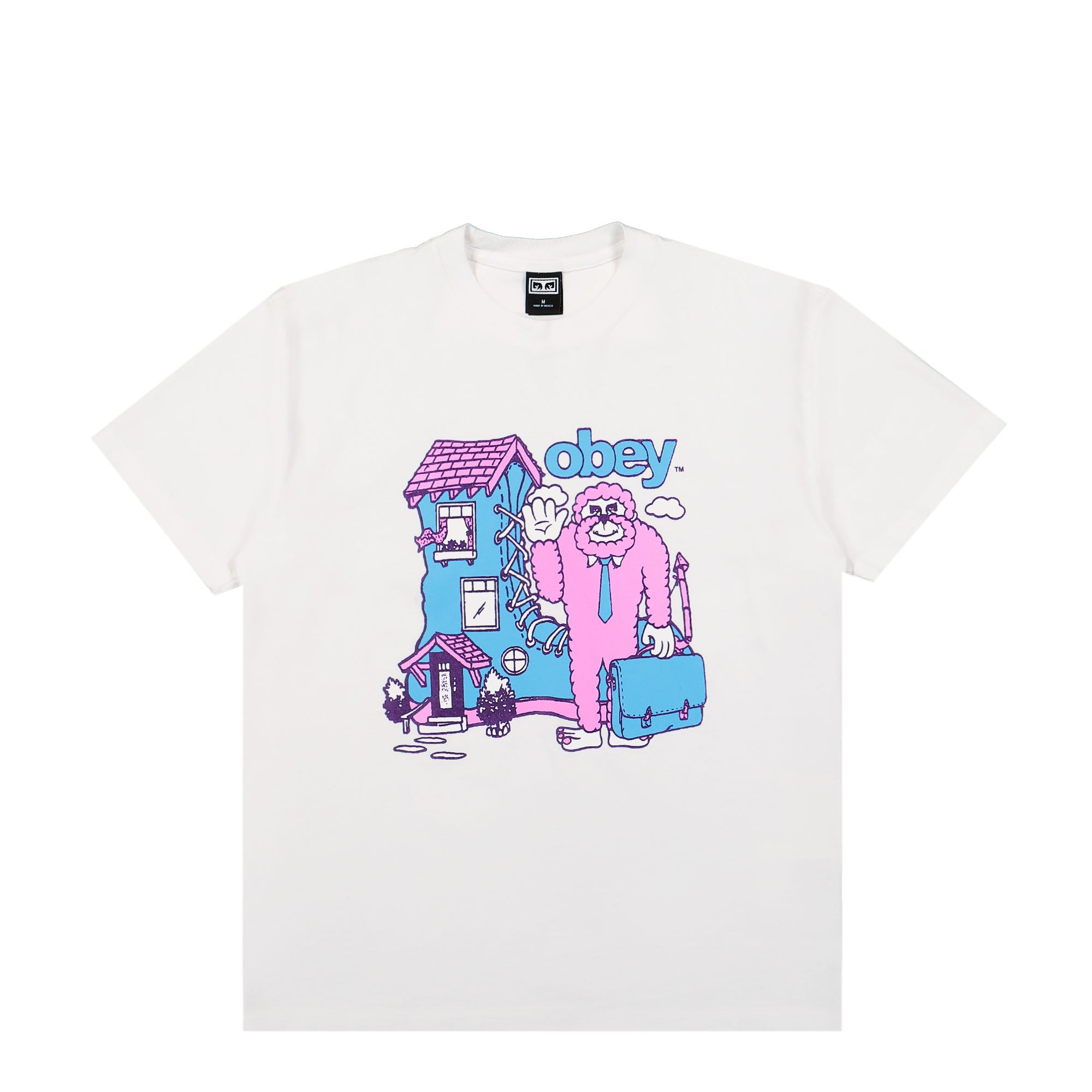 Obey Obey Bigfoot Heavyweight T-Shirt White T-Shirts 166913459 / White | Overkill