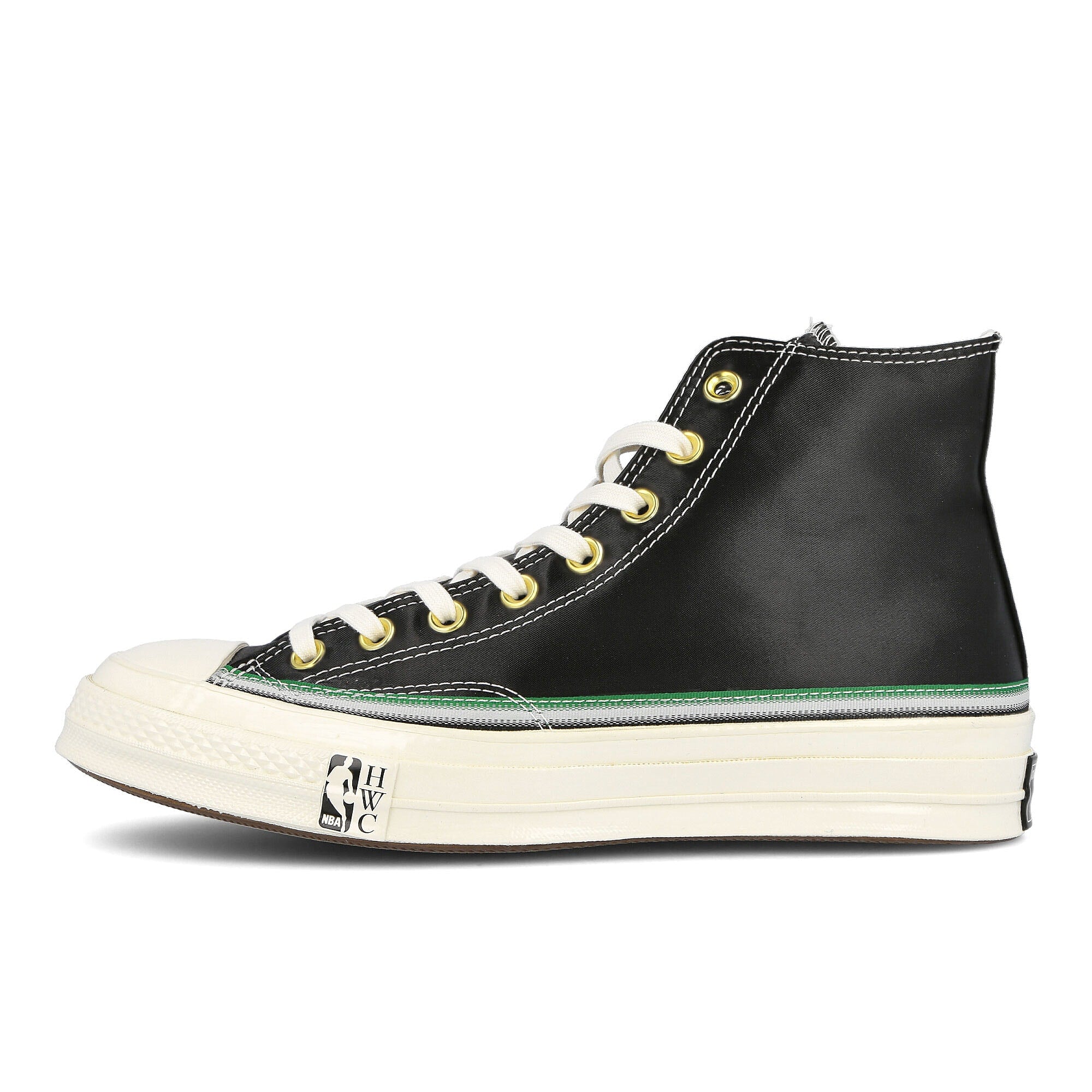 Converse chuck 70 hi Black / Green / Egret  167057C | Overkill