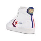Converse pro leather mid White-Rush Blue Sneakers  Material | Overkill