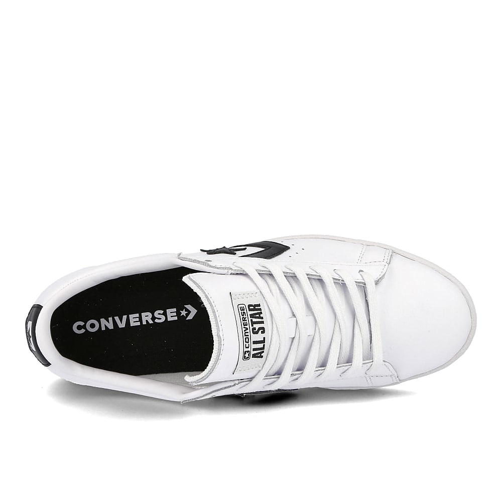 Converse pro leather ox White / Black / White  Detail view 1 | Overkill
