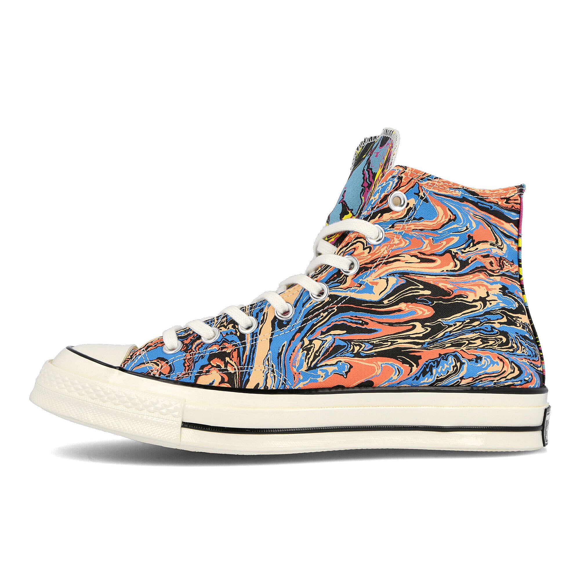 Converse x converse ct70 marble chuck 70 hi Egret / Multi / Black  167373C | Overkill