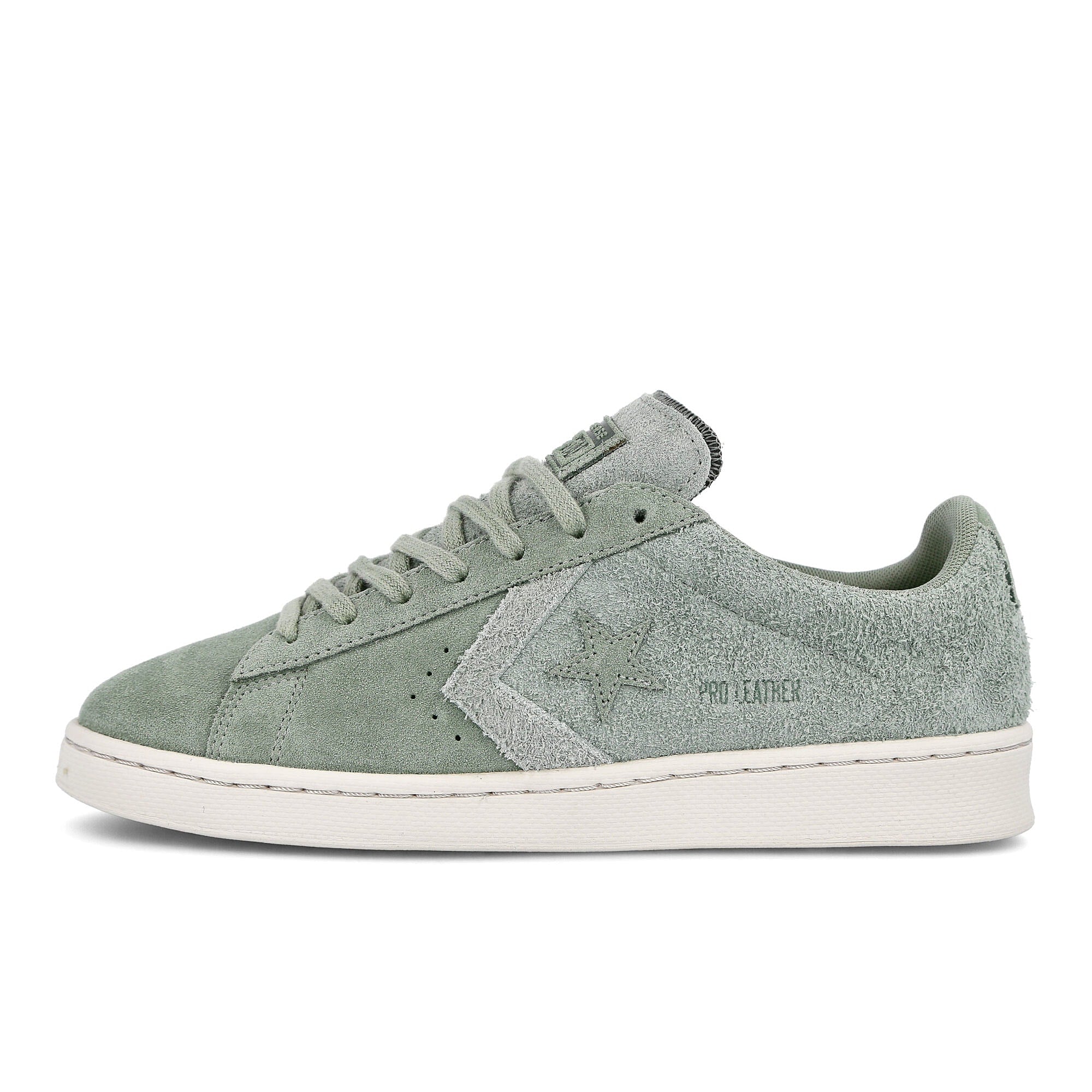 Converse earth tone suede x converse pro leather ox Lily Pad / Pale Putty / Black  167889C | Overkill