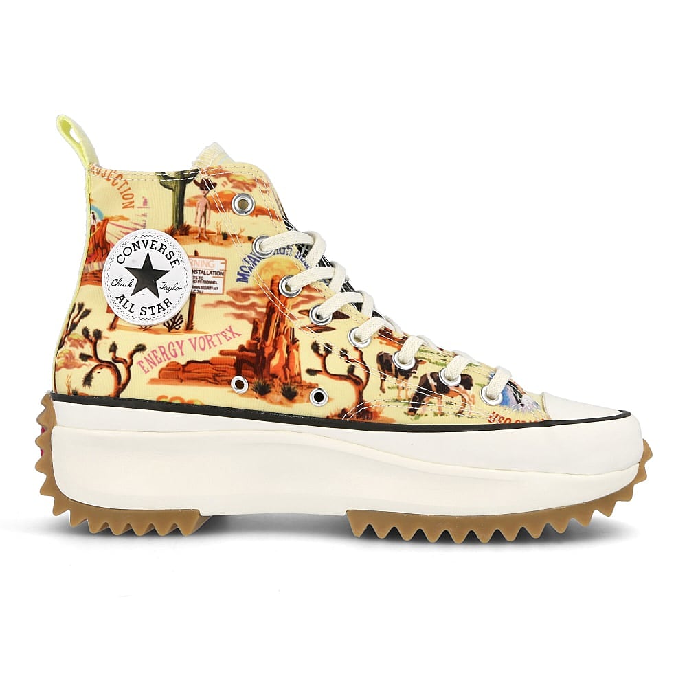 Converse Twisted Resort x Converse Runstar Hike Hi Tender Yellow / Egret   Material | Overkill