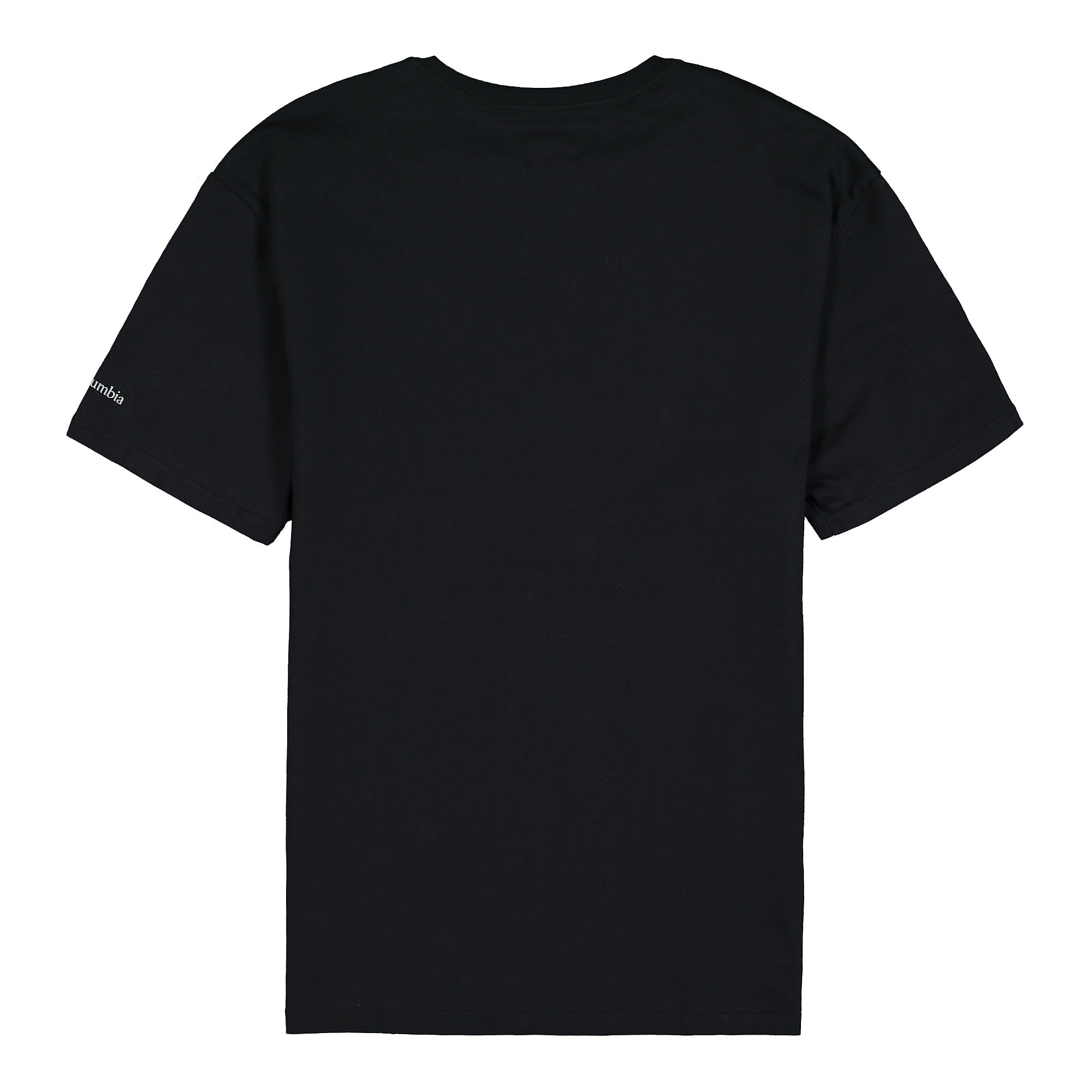 Columbia CSC Basic Logo Short Sleeve Black Icon T-Shirts Material | Overkill