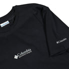 Columbia CSC Basic Logo Short Sleeve Black CSC Retro Shorts Close-up | Overkill