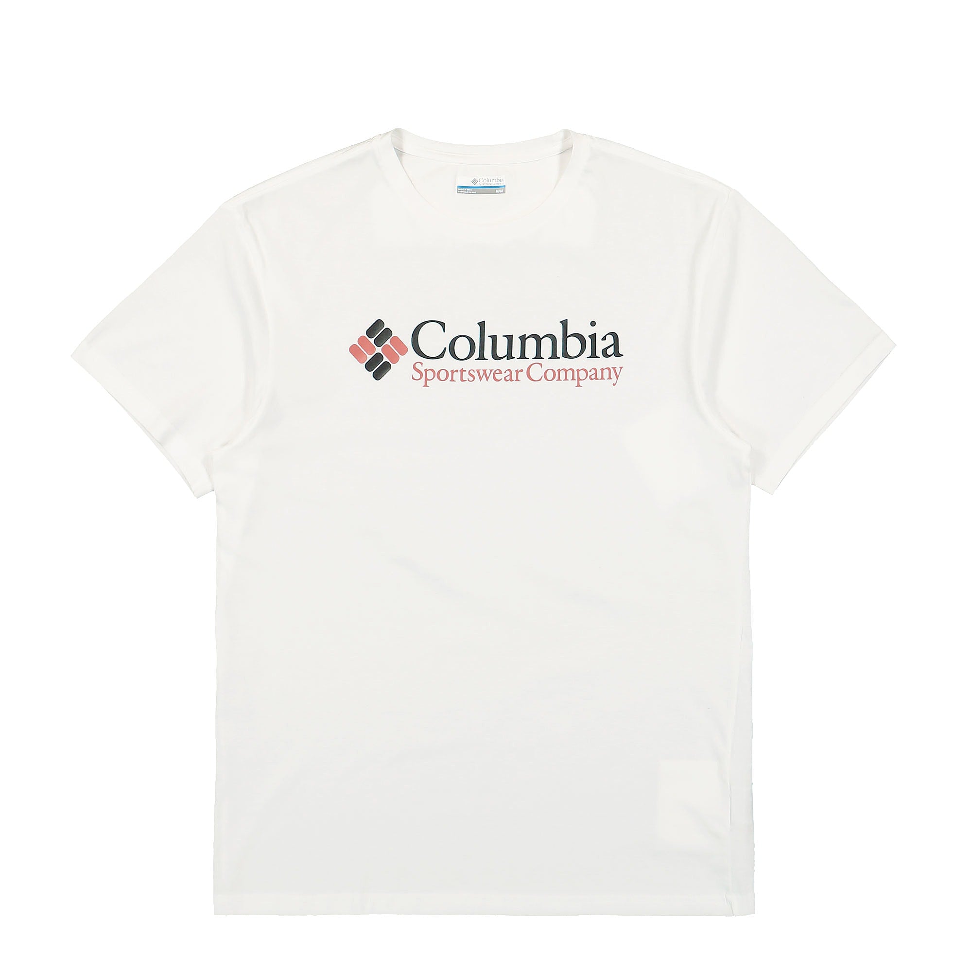 Columbia CSC Basic Logo Short Sleeve Tee White T-Shirts 1680053117 | Overkill