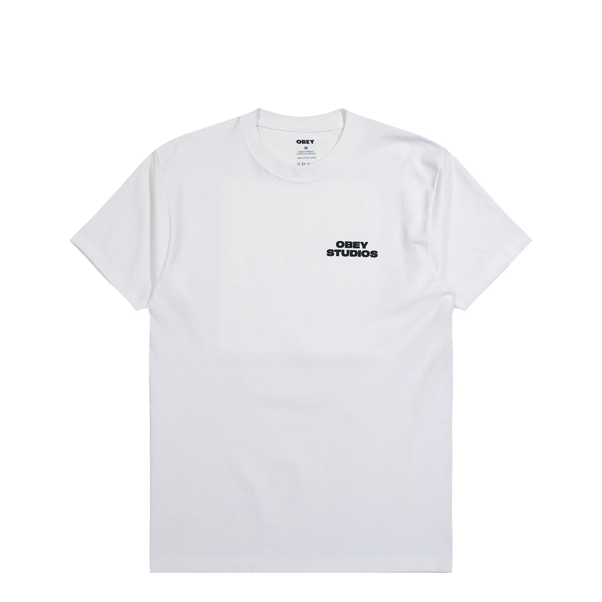 Obey Sky Face T-Shirt White T-Shirts 168024320 | Overkill
