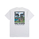 Obey Sky Face T-Shirt White T-Shirts 168024320 Close-up | Overkill
